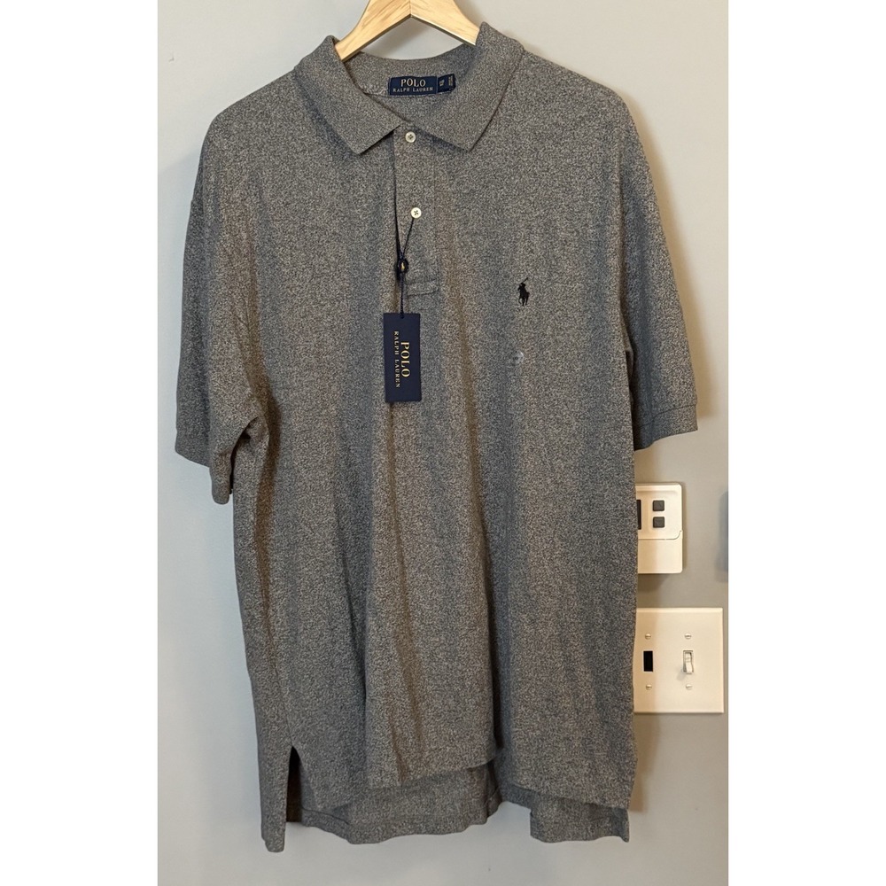 Polo Ralph Lauren Shirt Polo Cotton Golf Casual Men's 1XB Big New
